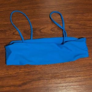 Blue Bikini Top - Small